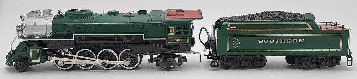 Lionel 6-8309 O Gauge Southern 2-8-2 Mikado Steam Locomotive & Tender #4501 LN/Box