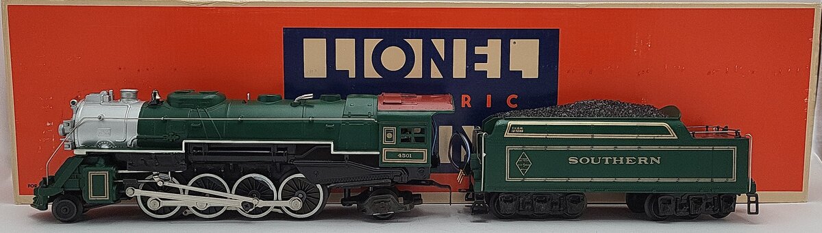 Lionel 6-8309 O Gauge Southern 2-8-2 Mikado Steam Locomotive & Tender #4501 LN/Box