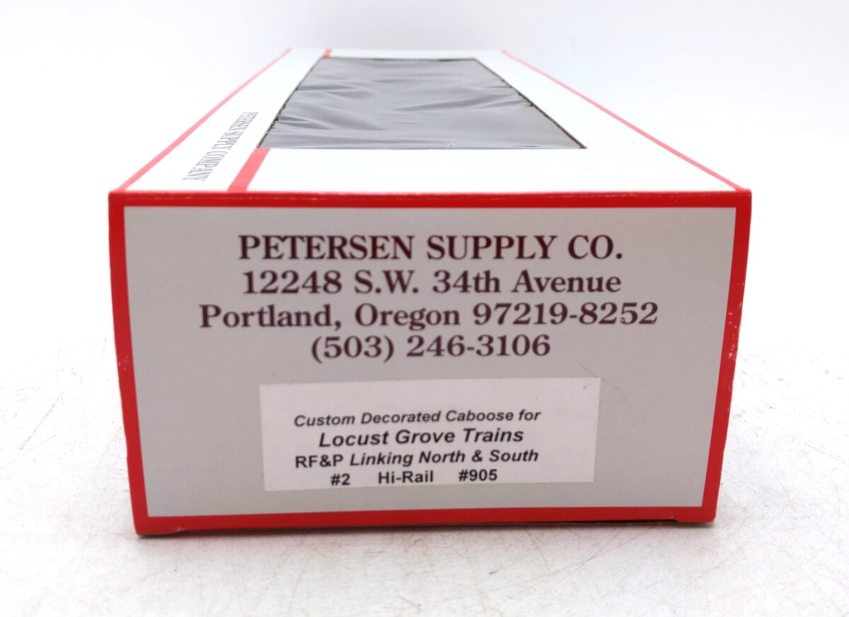 Petersen 905 O Gauge Locust Grove RF&P Lighted Caboose NIB