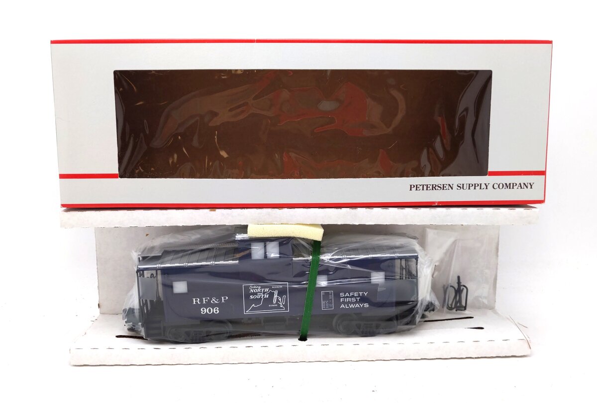 Petersen 906 O Gauge Locust Grove RF&P Lighted Caboose NIB