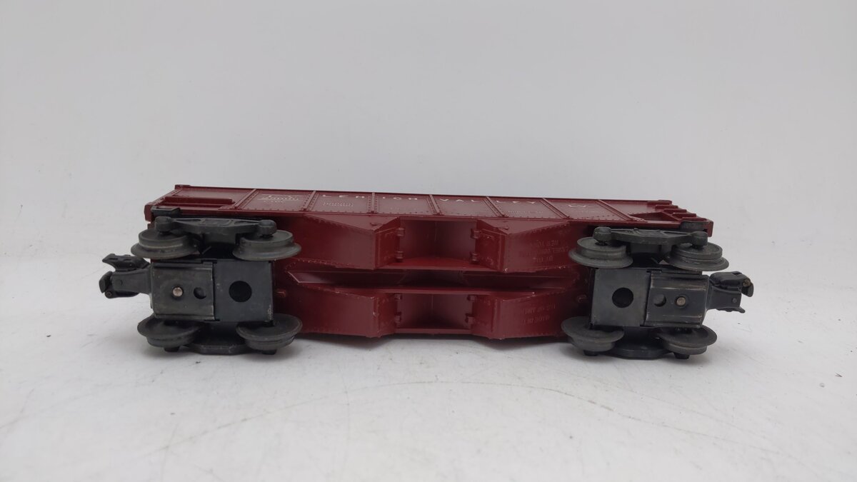 Lionel 6456 Vintage O Lehigh Valley Maroon 2-Bay Hopper Car #25000 VG/Box