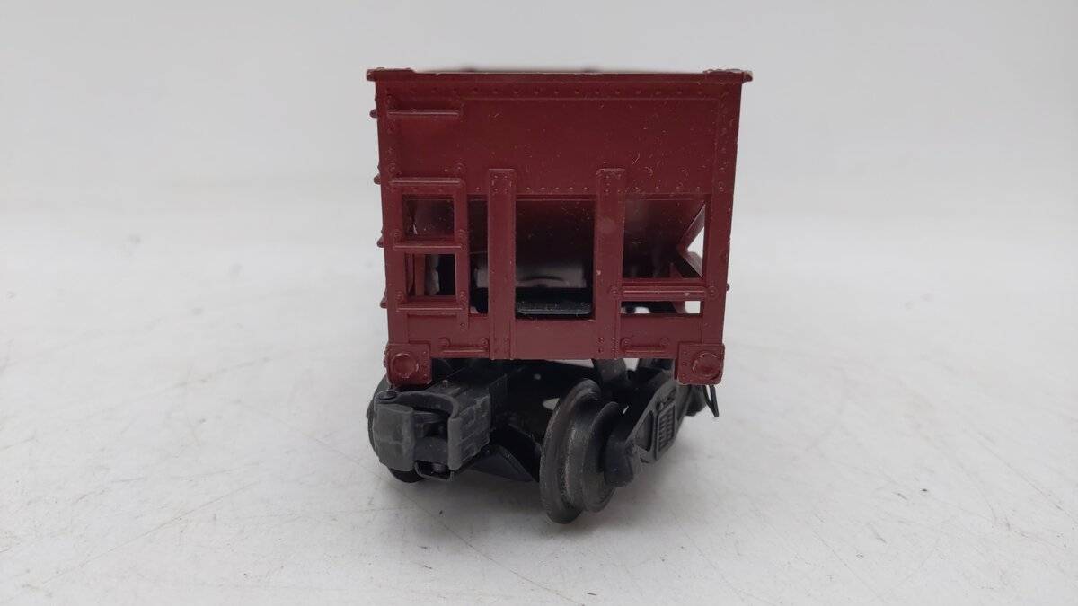Lionel 6456 Vintage O Lehigh Valley Maroon 2-Bay Hopper Car #25000 VG/Box
