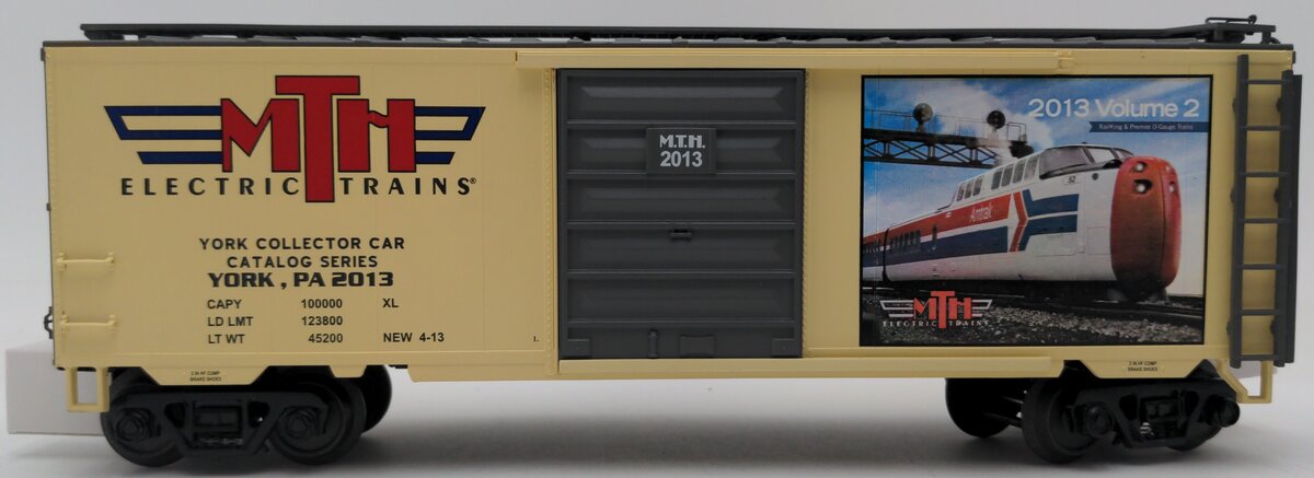 MTH 20-93593 O TCA Spring York 2013 Boxcar EX/Box
