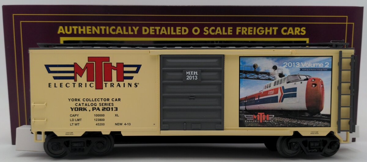 MTH 20-93593 O TCA Spring York 2013 Boxcar EX/Box