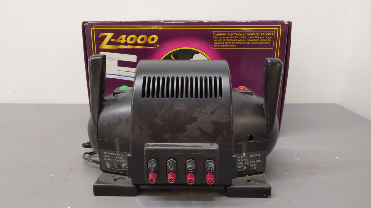 MTH 40-4000 O Z-4000 400W Dual Control Transformer EX/Box