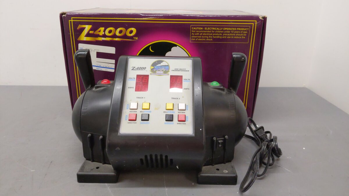 MTH 40-4000 O Z-4000 400W Dual Control Transformer EX/Box