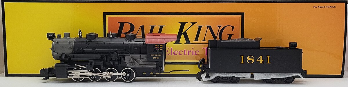 MTH 30-1181-1 Southern 0-8-0 Steam Steam Locomotive & Tender w/PS2 #1841 NIB