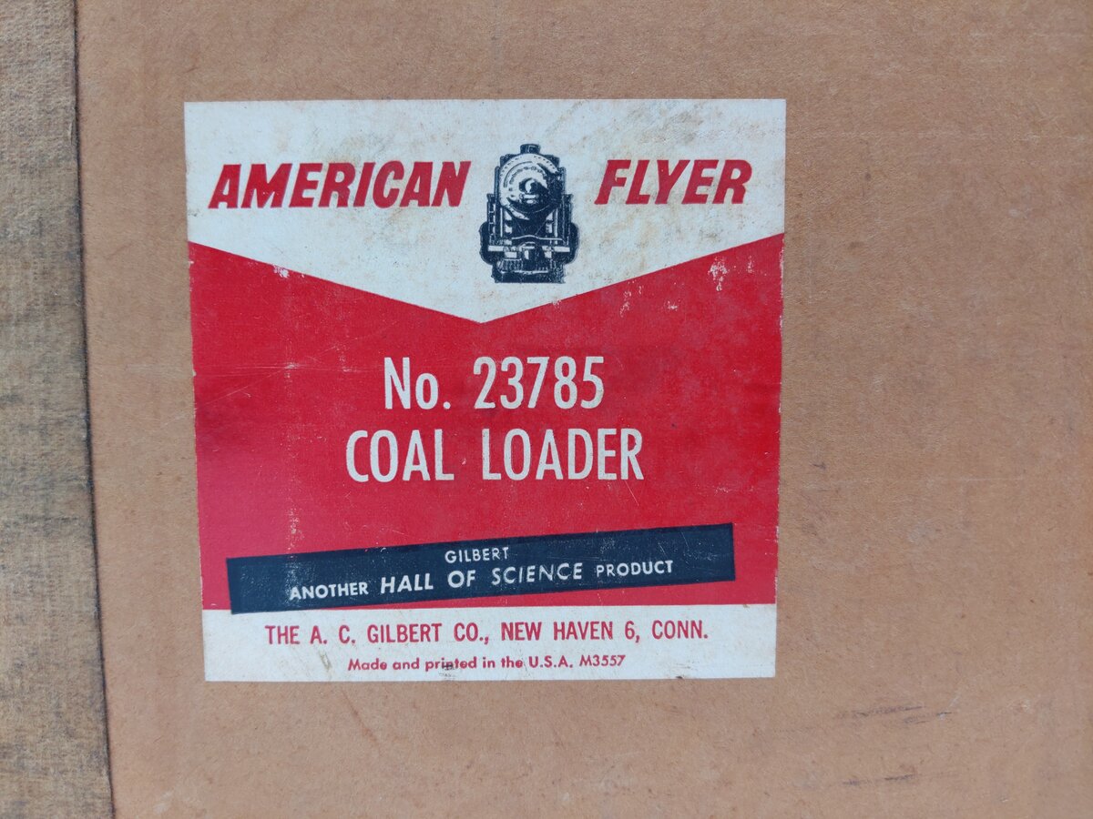 American Flyer 23785 Vintage S Coal Loader (Tower Only) VG/Box