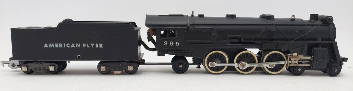 American Flyer 295 4-6-2 Vintage S Pacific Steam Locomotive & Tender VG