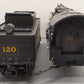 MTH 30-1182-1 O Gauge Erie 0-8-0 Steam Locomotive & Tender w/PS2 #120 LN/Box