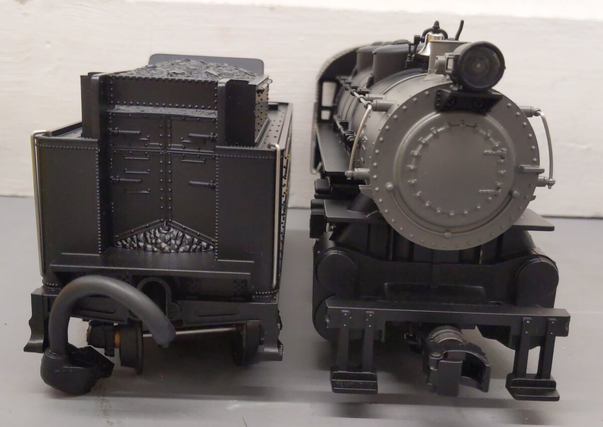 MTH 30-1182-1 O Gauge Erie 0-8-0 Steam Locomotive & Tender w/PS2 #120 LN/Box