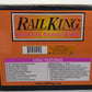 MTH 30-1183-1 O Gauge 0-8-0 Burlington Steam Locomotive & Tender #541 w/PS2 EX/Box