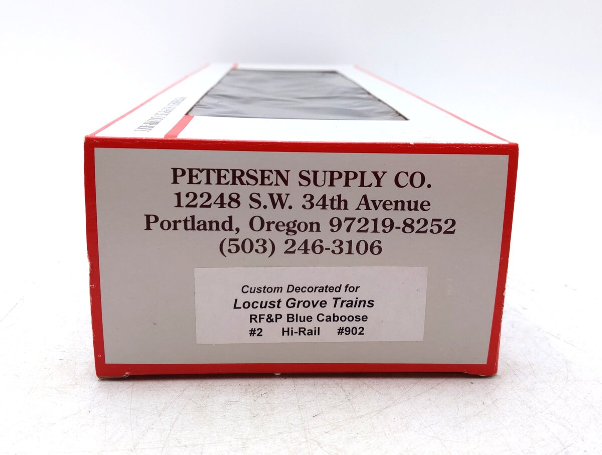 Petersen 902 O Locust Grove RF&P Blue Caboose #902 NIB