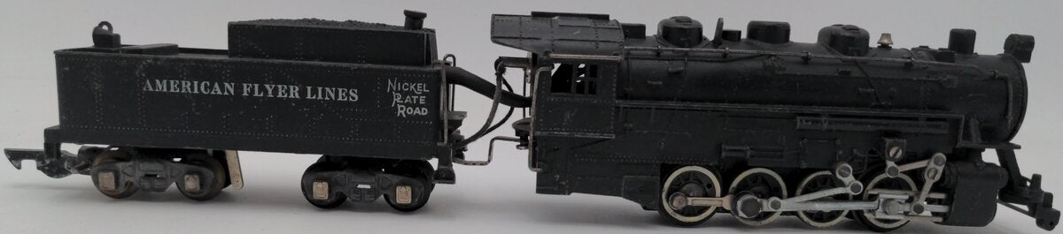 American Flyer 342 Vintage S Scale 0-8-0 Steam Switcher w/Tender
