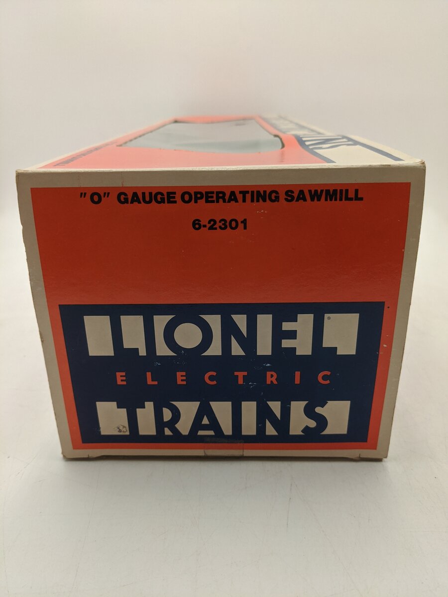 Lionel 6-2301 O Gauge Operating Sawmill EX/Box