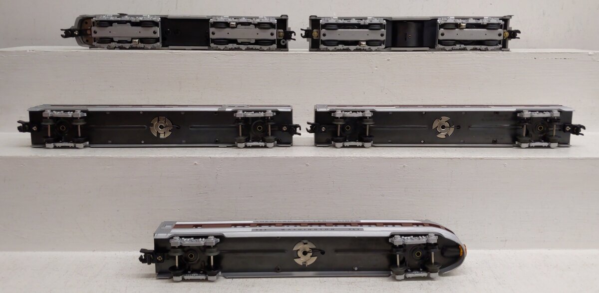 American Flyer 6-49606 S Silver Flash AB Gauge Diesel Passenger Train Set EX/Box