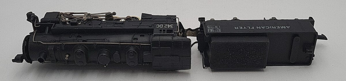 American Flyer 342DC Vintage S NKP 0-8-0 Die-Cast Steam Switcher VG
