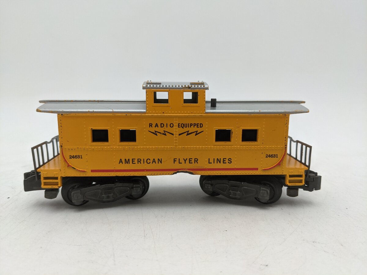 American Flyer 24631 Vintage S American Flyer Lines Caboose EX
