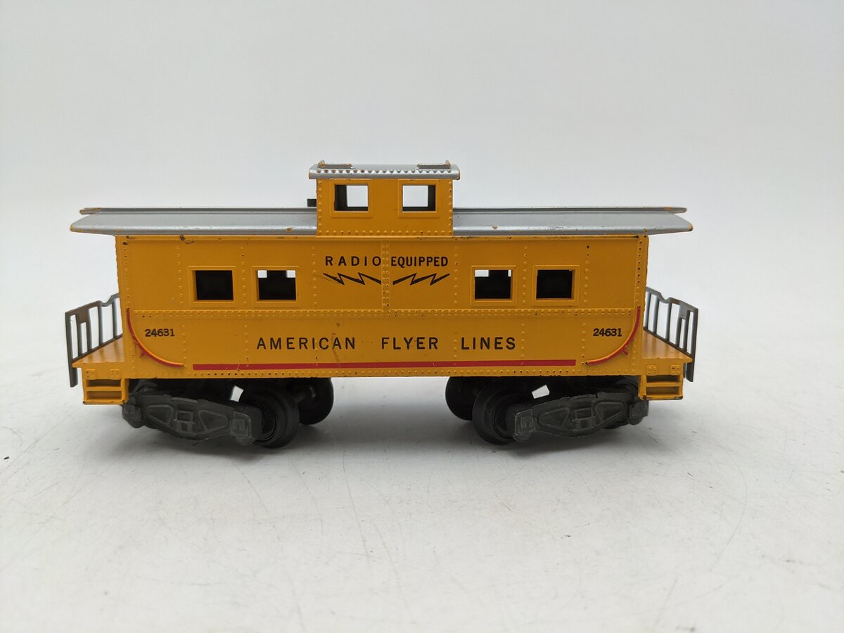 American Flyer 24631 Vintage S American Flyer Lines Caboose EX