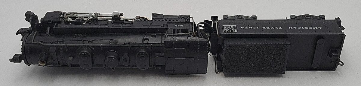 American Flyer 343 Vintage S Gauge Nickel Plate Road 0-8-0 Steam Switcher VG
