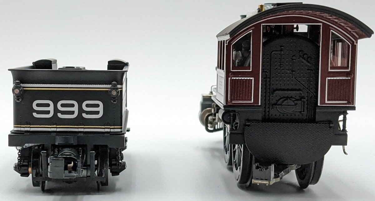 MTH 20-3385-1 NYC 4-4-0 Empire State Steam Locomotive & Tender #999 PS3 (HiRail) NIB