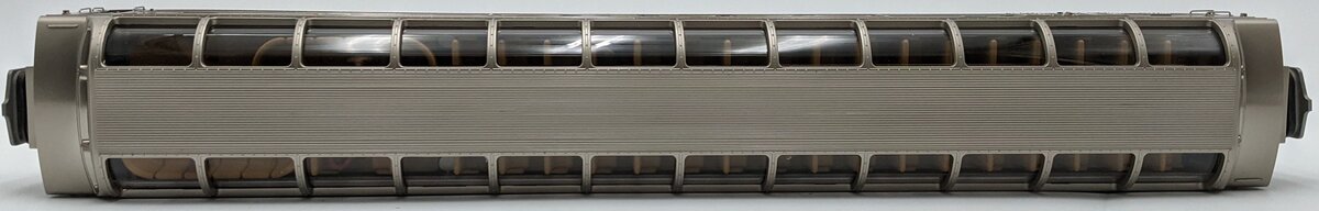MTH 20-67136 O Gauge Santa Fe 70’ Full Length Smooth Vista Dome #518 NIB