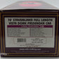 MTH 20-67136 O Gauge Santa Fe 70’ Full Length Smooth Vista Dome #518 NIB