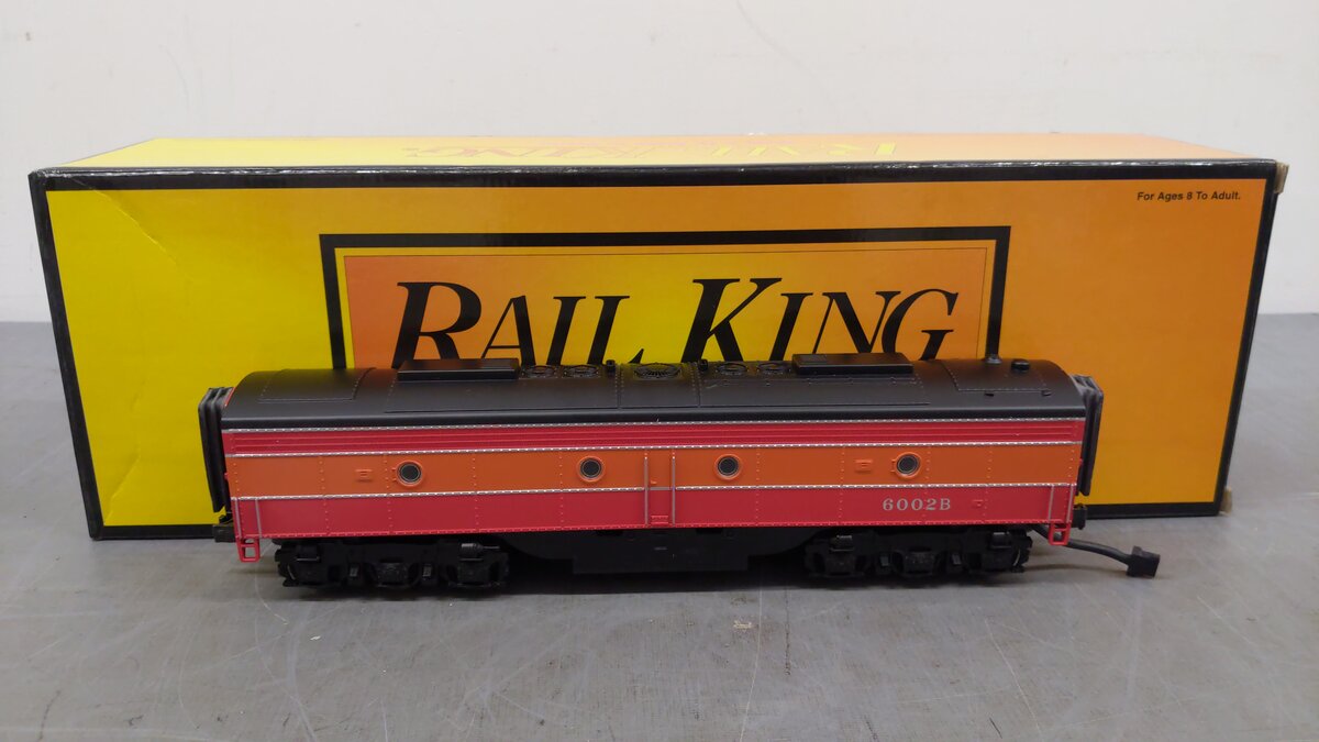 MTH 30-2141-3 Southern Pacific E8 B-Unit Non-Powered Diesel Engine #6002-B EX/Box