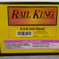 MTH 30-2141-3 Southern Pacific E8 B-Unit Non-Powered Diesel Engine #6002-B EX/Box