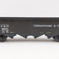 MTH 30-7507 O Gauge Chesapeake & Ohio 4-Bay Hopper #69576 NIB