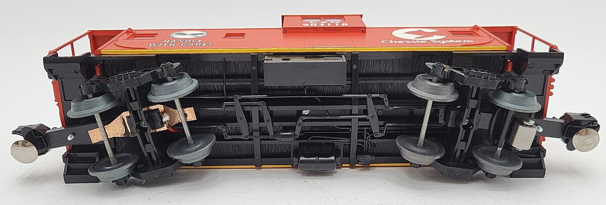 Petersen OC-102 O Gauge C&O Freight Damage Caboose #903118 - 3 Rail LN/Box