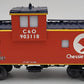 Petersen OC-102 O Gauge C&O Freight Damage Caboose #903118 - 3 Rail LN/Box