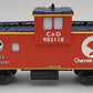 Petersen OC-102 O Gauge C&O Freight Damage Caboose #903118 - 3 Rail LN/Box