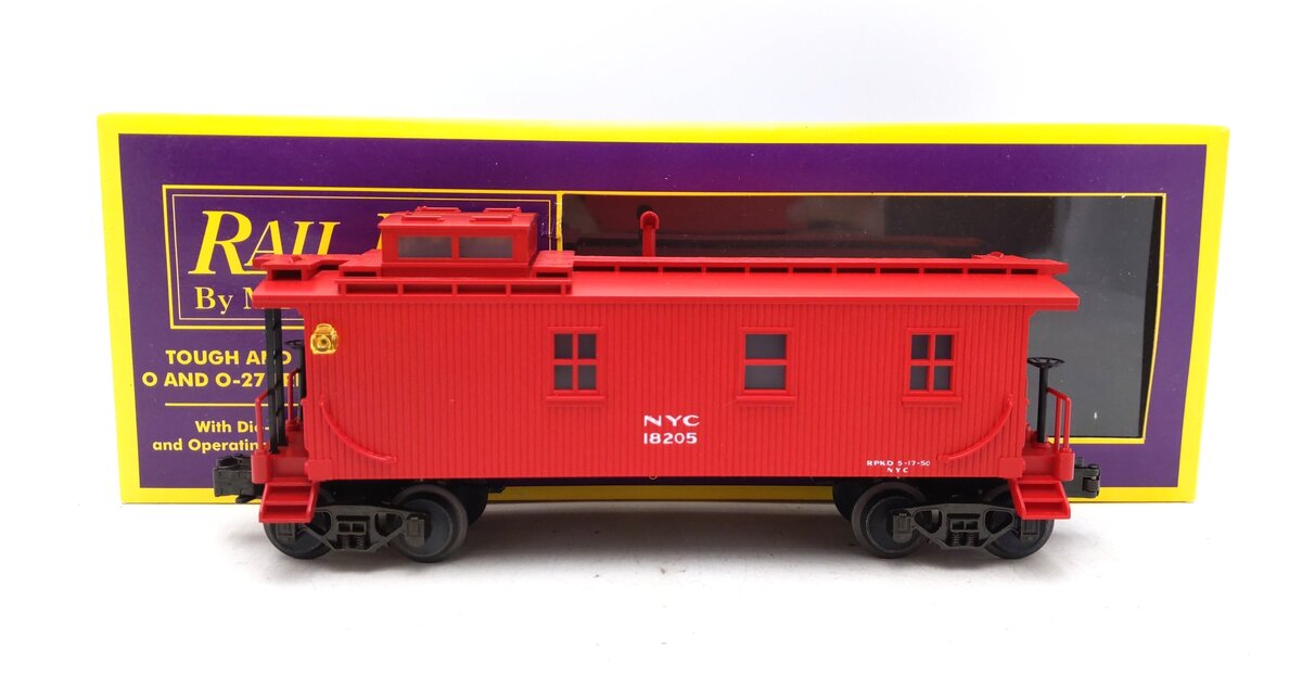 MTH 30-7701 O Gauge New York Central Caboose #18205 LN/Box