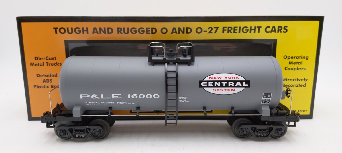 MTH 30-7322 O Gauge New York Central Modern Tank Car #16000 LN/Box