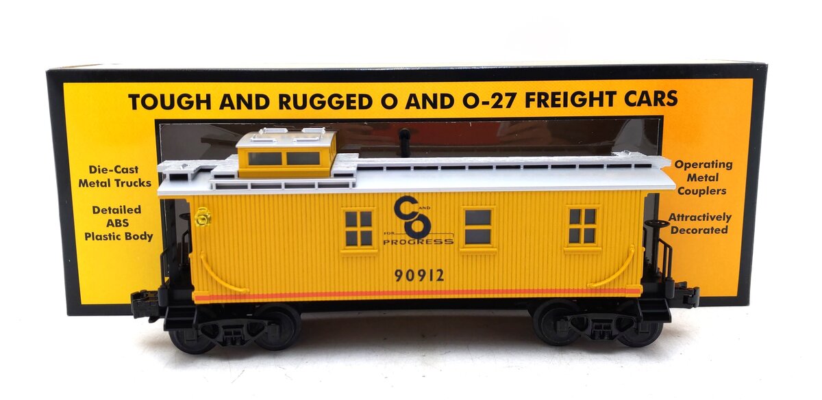 MTH 30-7709 O Gauge Chesapeake & Ohio Caboose LN/Box