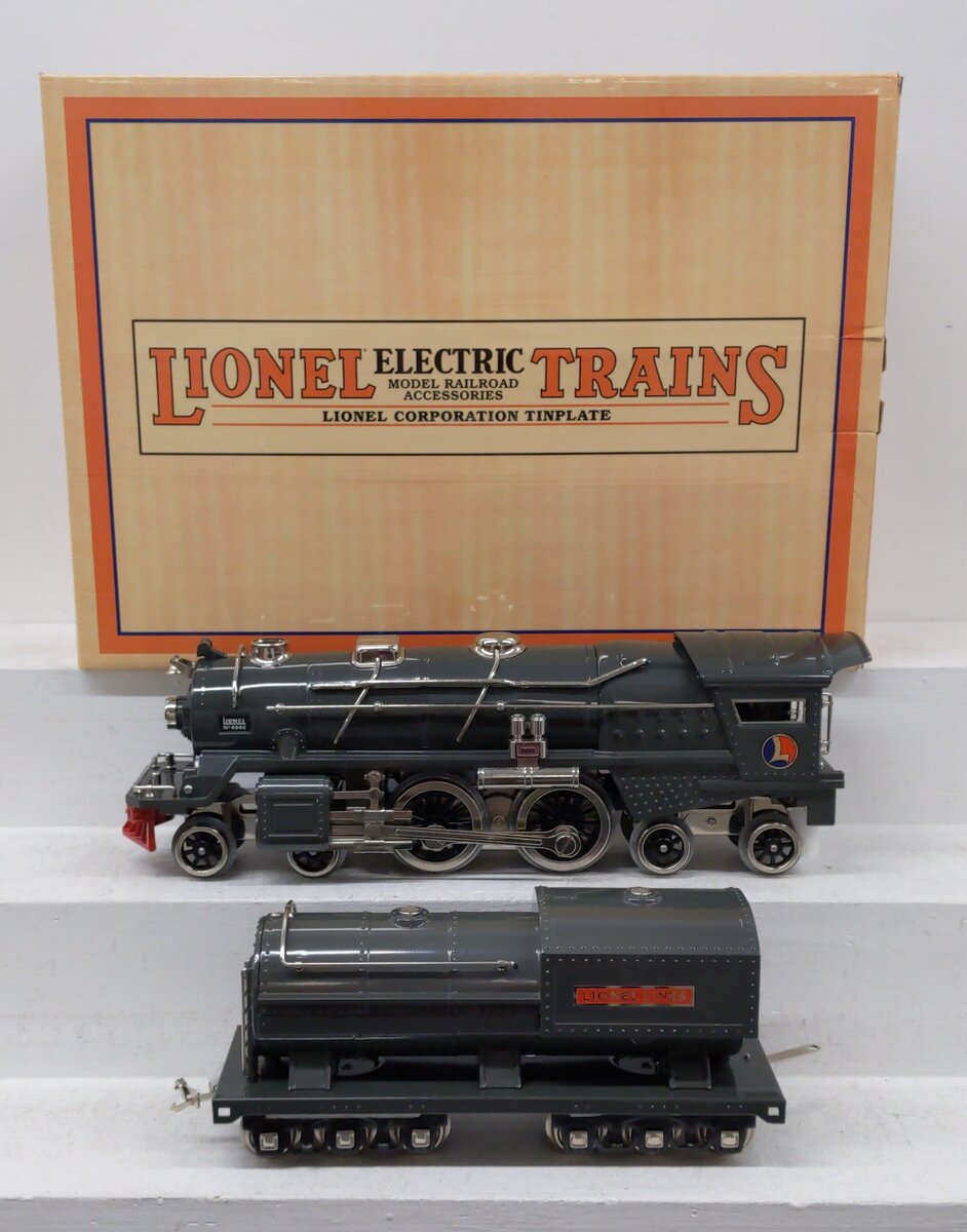 MTH 11-1002-1 400E Steam Engine Gray w/Nickel NIB