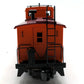 K-Line K616-1371 O Gauge Milwaukee Woodsided Smoking Illuminated Caboose #0231 NIB
