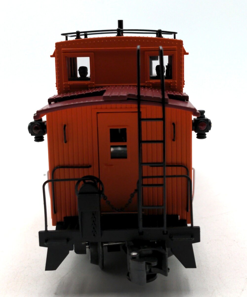 K-Line K616-1371 O Gauge Milwaukee Woodsided Smoking Illuminated Caboose #0231 NIB