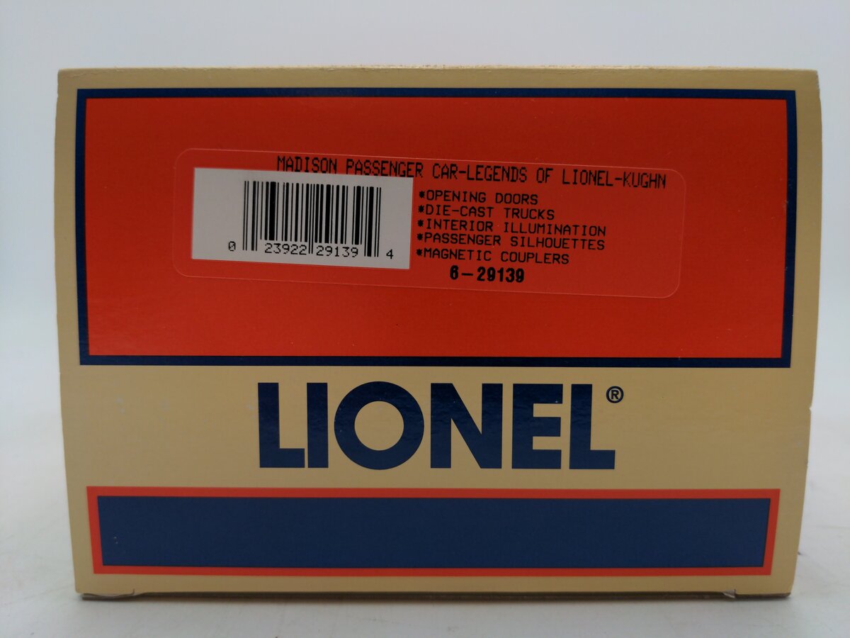 Lionel 6-29139 O Gauge Lionel Line 
