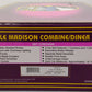 MTH 20-4149 O ATSF 70' Madison Combine/Diner Passenger Set (Set of 2) LN/Box