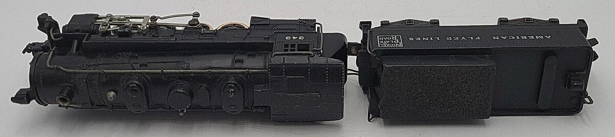 American Flyer 343 Vintage S Gauge Nickel Plate Road 0-8-0 Steam Switcher VG