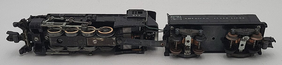 American Flyer 343 Vintage S Gauge Nickel Plate Road 0-8-0 Steam Switcher VG