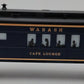 Lionel 6-7227 O Gauge Wabash Café Lounge Car #7227 LN/Box