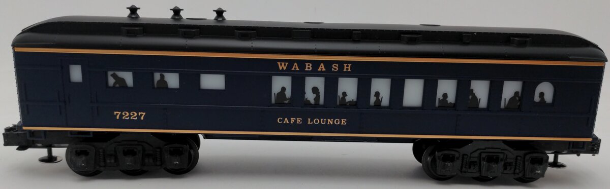 Lionel 6-7227 O Gauge Wabash Café Lounge Car #7227 LN/Box