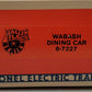 Lionel 6-7227 O Gauge Wabash Café Lounge Car #7227 LN/Box