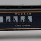 Lionel 6-7227 O Gauge Wabash Café Lounge Car #7227 LN/Box