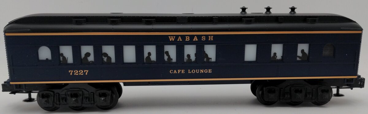 Lionel 6-7227 O Gauge Wabash Café Lounge Car #7227 LN/Box