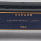 Lionel 6-7228 O Gauge Wabash Baggage Car (FF #1) EX/Box