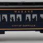 Lionel 6-7229 O Gauge Wabash Combination Car EX/Box